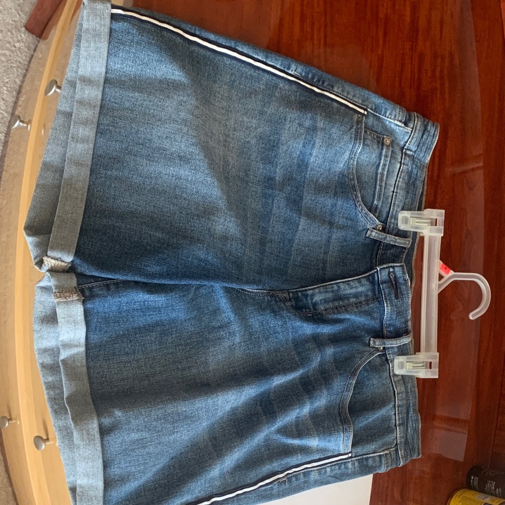 Blue Denim Women's Shorts